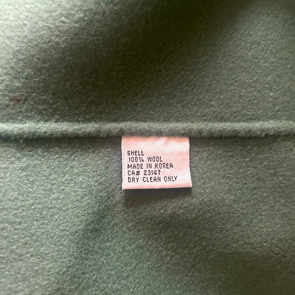 Talbot aqua button up light wool jacket - Picture 2 of 4